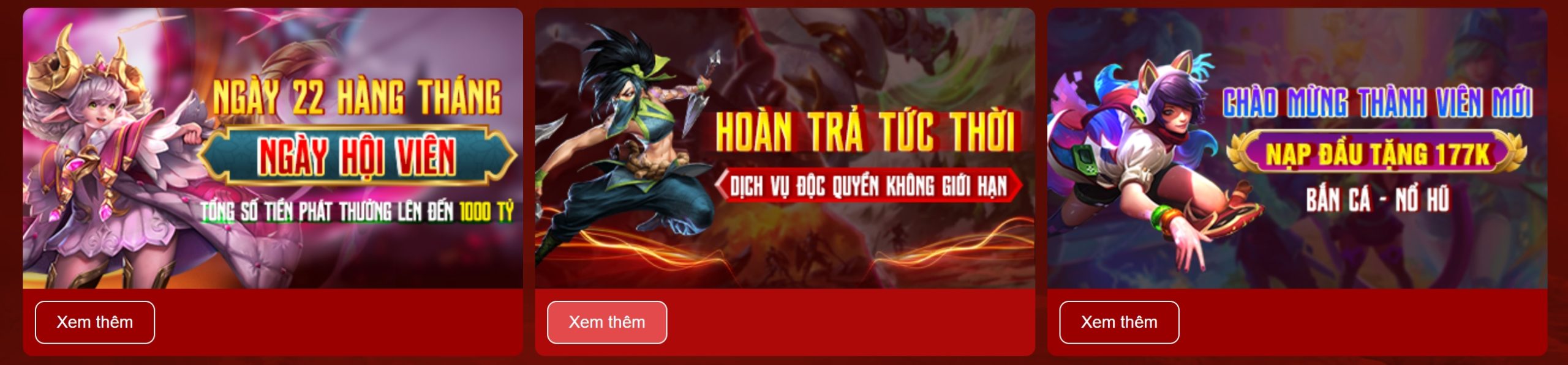 Nhận ưu đãi hoàn trả không giới hạn từ 77win 